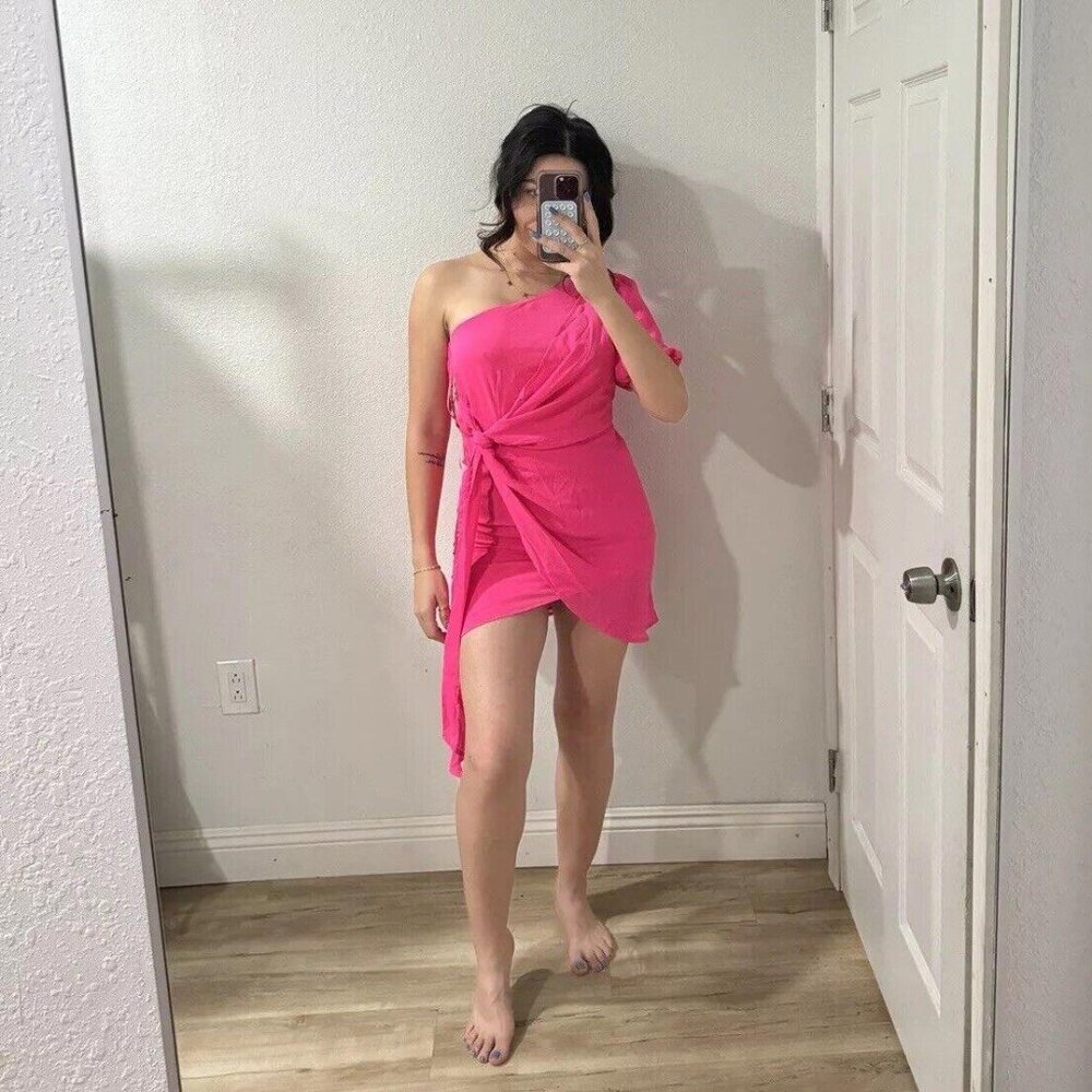 Women’s VICI pink Dress Style‎ D10716M Mini Vacation Summer Size Small S